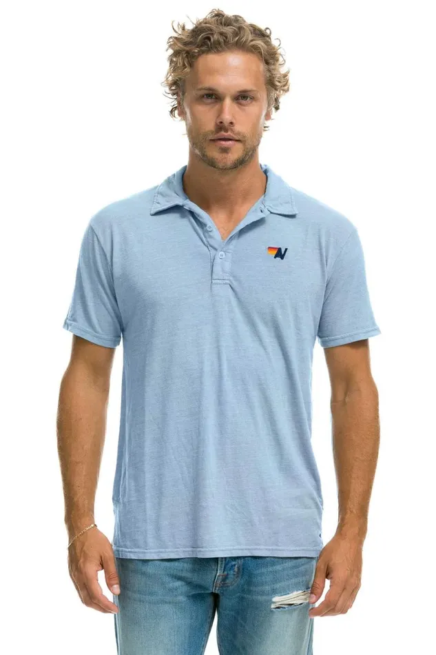 Women Tees Aviator Nation Polo 8211 Ice