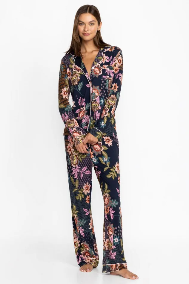 Women The Carly Pj Set Delfino Johnny Was Sleepwear