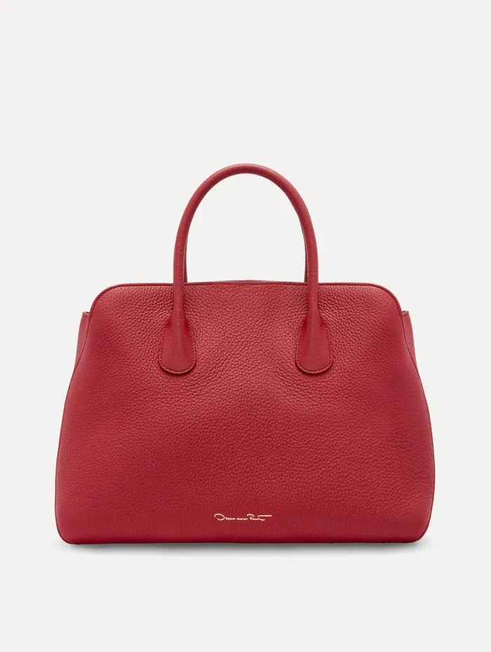 Women The Ivy Scarlet Oscar De La Renta Handbags Women The Ivy Scarlet Oscar De La Renta Handbags