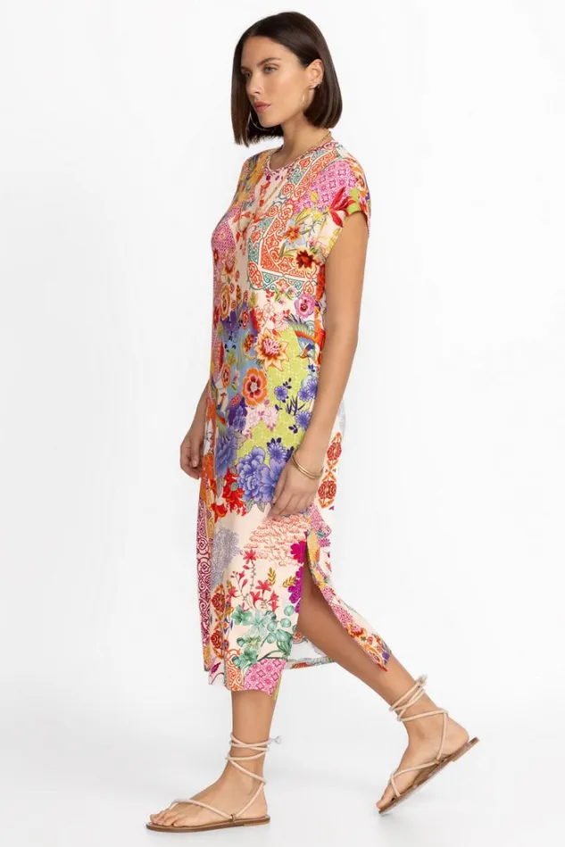 Women THE JANIE FAVORITE RELAXED KNIT DRESS Mcdreamer Print Johnny Was Dresses Women THE JANIE FAVORITE RELAXED KNIT DRESS Mcdreamer Print Johnny Was Dresses