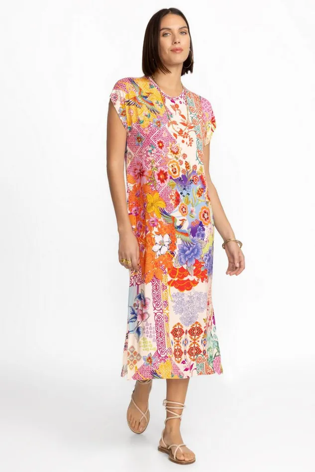 Women THE JANIE FAVORITE RELAXED KNIT DRESS Mcdreamer Print Johnny Was Dresses Women THE JANIE FAVORITE RELAXED KNIT DRESS Mcdreamer Print Johnny Was Dresses