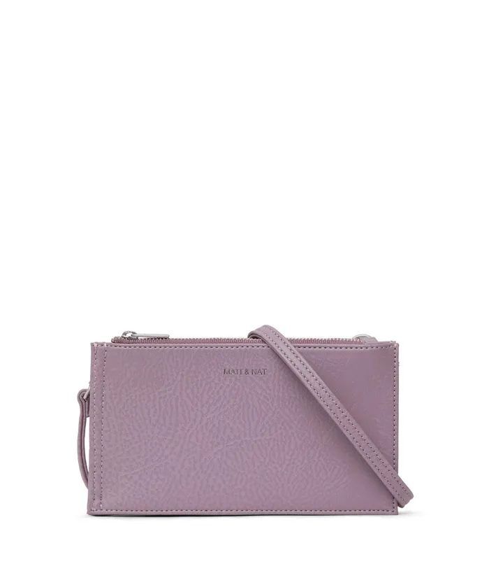Women Tipei Vegan Crossbody Bag 8211 Dwell Amethyst Matt and Nat Cell Phone Holders Women Tipei Vegan Crossbody Bag 8211 Dwell Amethyst Matt and Nat Cell Phone Holders