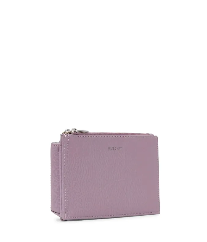 Women Tipei Vegan Crossbody Bag 8211 Dwell Amethyst Matt and Nat Cell Phone Holders