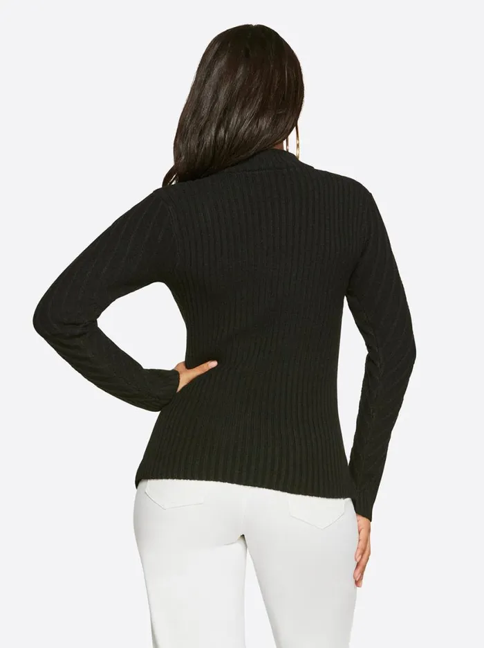 Women Tops and Tees Jessica Simpson Adena Sweater In Black