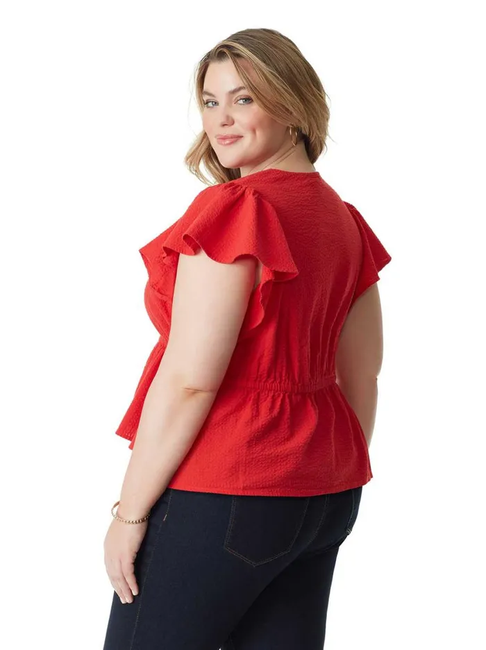 Women Tops and Tees Jessica Simpson Candice Shirt In Adrenaline Rush