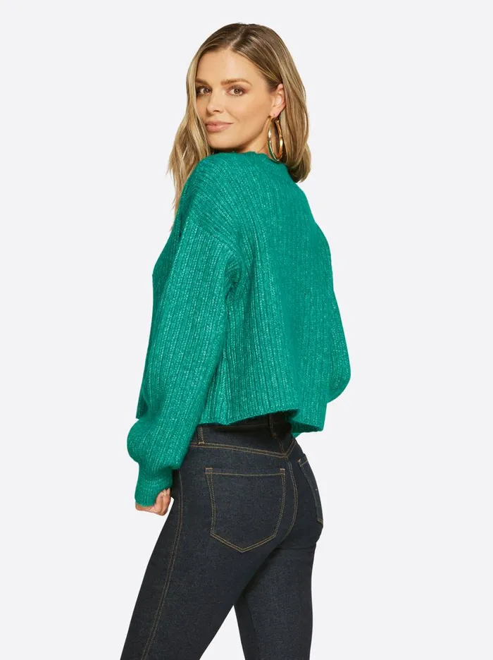 Women Tops and Tees Jessica Simpson Portia Sweater In Corsair