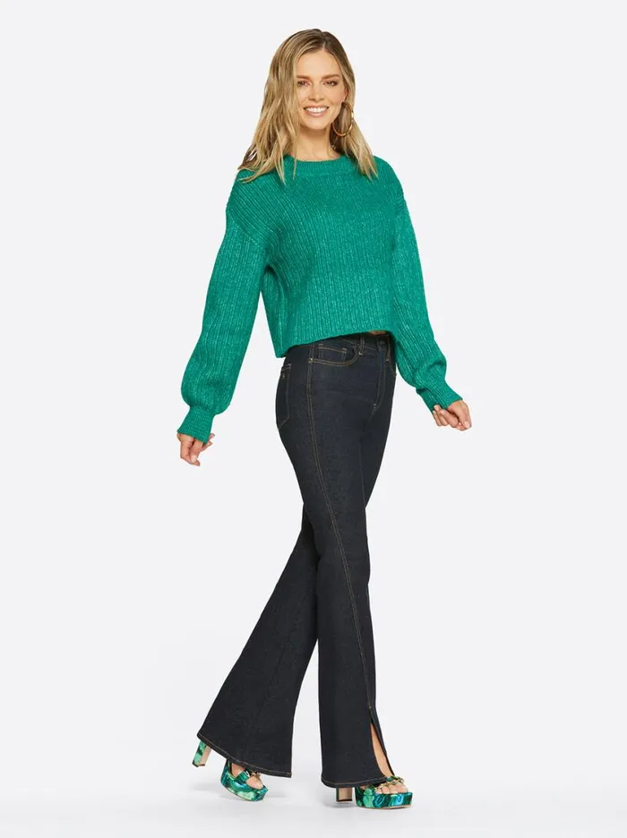 Women Tops and Tees Jessica Simpson Portia Sweater In Corsair