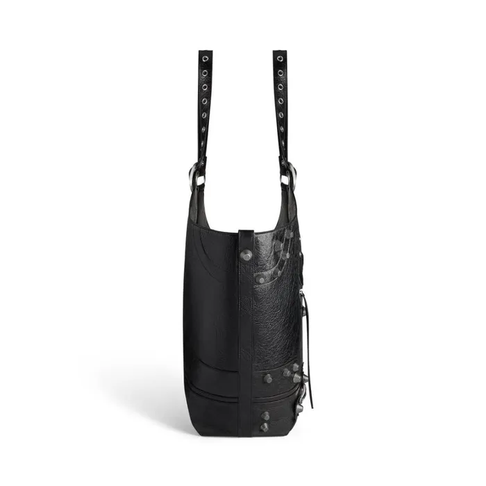 Women Tote Bags Balenciaga Le Cagole Large Carry All Bag In Black