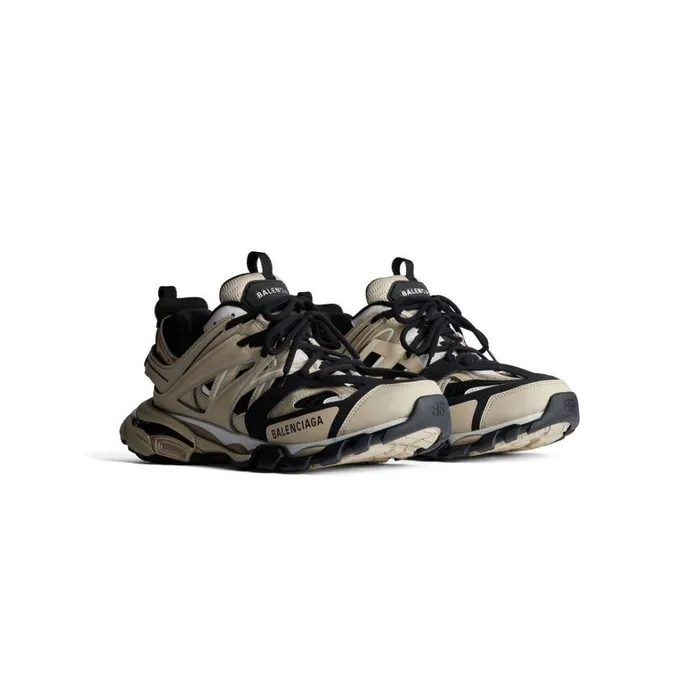 Women Trainers Balenciaga Track Trainers In Beigeblack