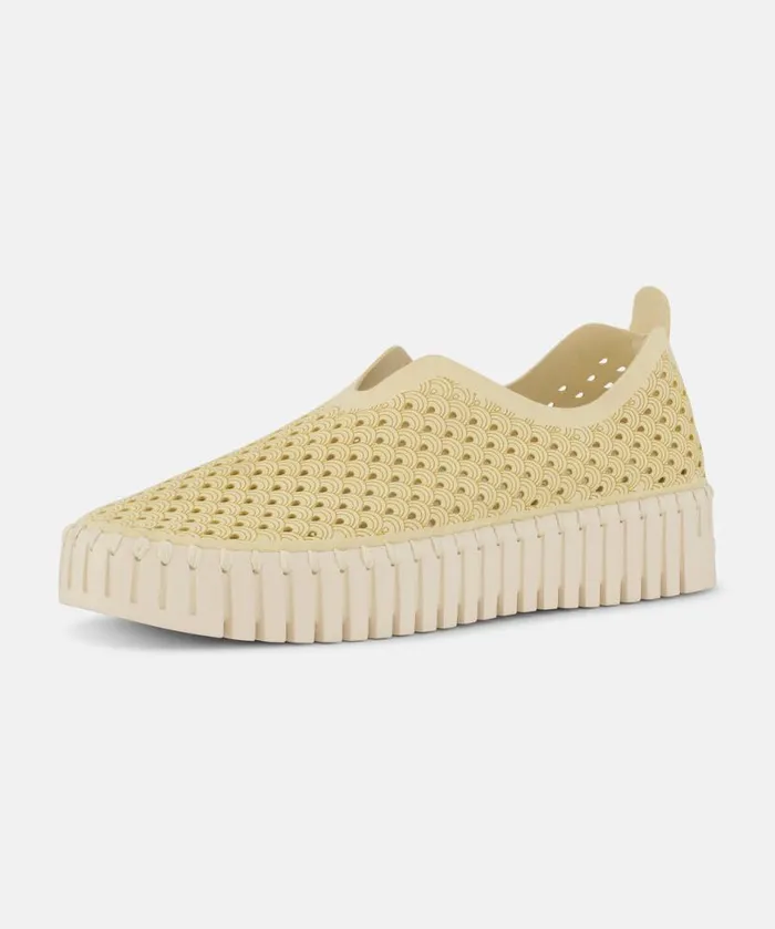Women Tulip Flats Ilse Jacobsen Flats 8211 Double Cream Women Tulip Flats Ilse Jacobsen Flats 8211 Double Cream