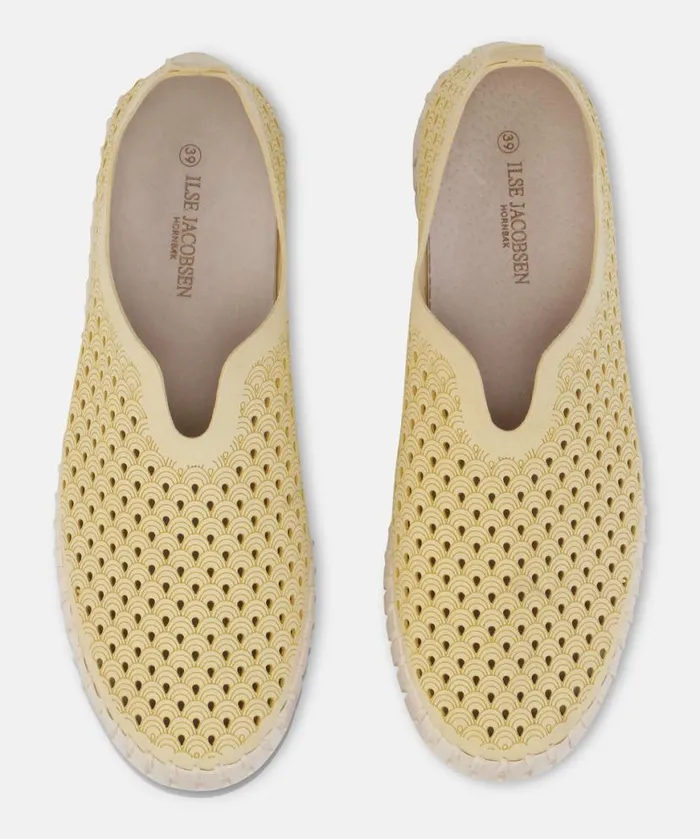 Women Tulip Flats Ilse Jacobsen Flats 8211 Double Cream Women Tulip Flats Ilse Jacobsen Flats 8211 Double Cream