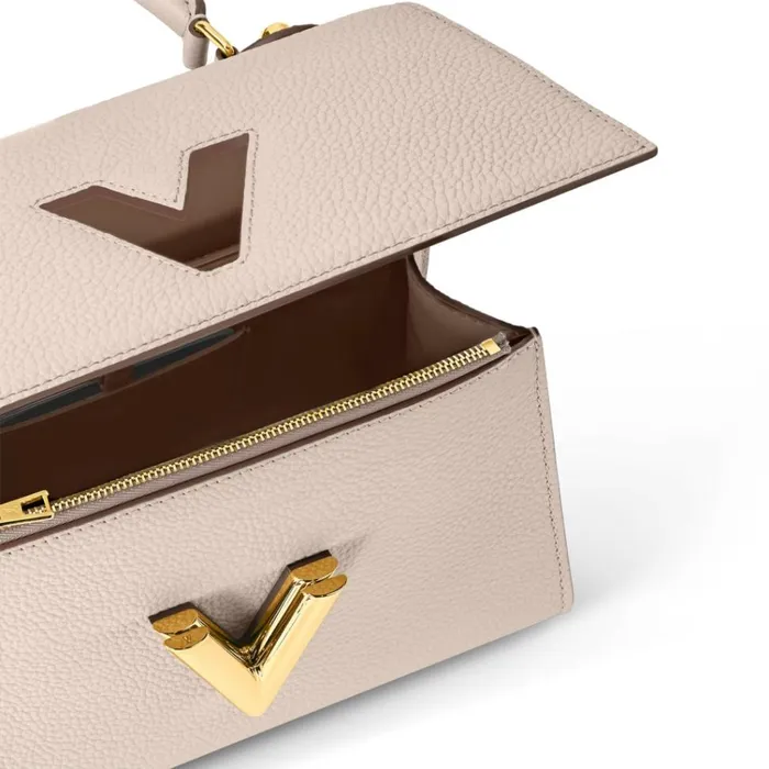 Women Twist Bag Louis Vuitton Louis Vuitton Greige M57214 Twist One Handle PM 8211 Louis Vuitton Handbag Store