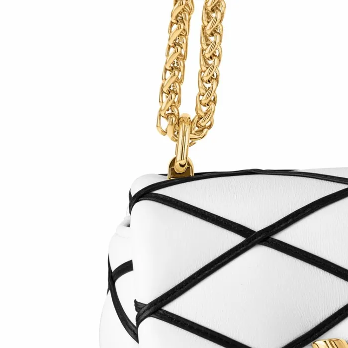Women Twist Bag Louis Vuitton Louis Vuitton M23762 Pico GO14 BlackWhite 8211 Louis Vuitton Handbag Store