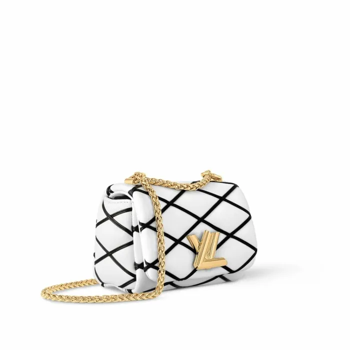 Women Twist Bag Louis Vuitton Louis Vuitton M23762 Pico GO14 BlackWhite 8211 Louis Vuitton Handbag Store