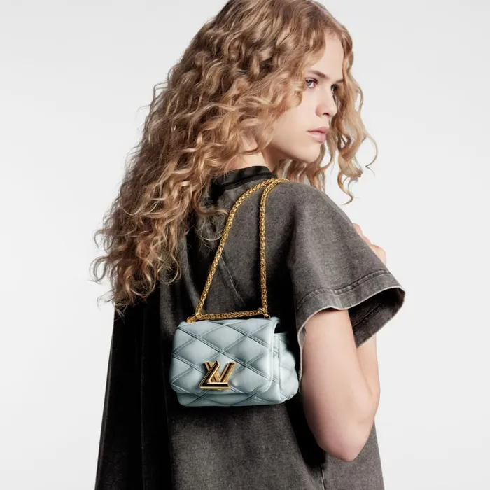 Women Twist Bag Louis Vuitton Louis Vuitton M83071 Pico GO14 Ecume Gray 8211 Louis Vuitton Handbag Store