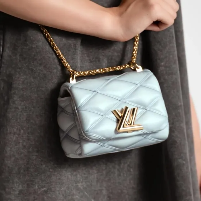 Women Twist Bag Louis Vuitton Louis Vuitton M83071 Pico GO14 Ecume Gray 8211 Louis Vuitton Handbag Store