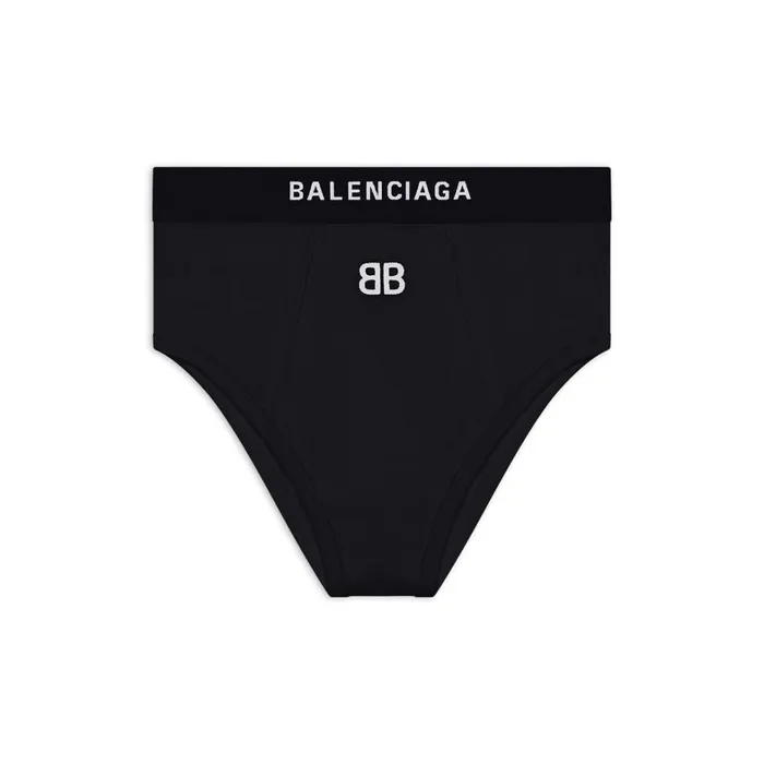 Women Underwear and Swimwear Balenciaga Sports Briefs In Black