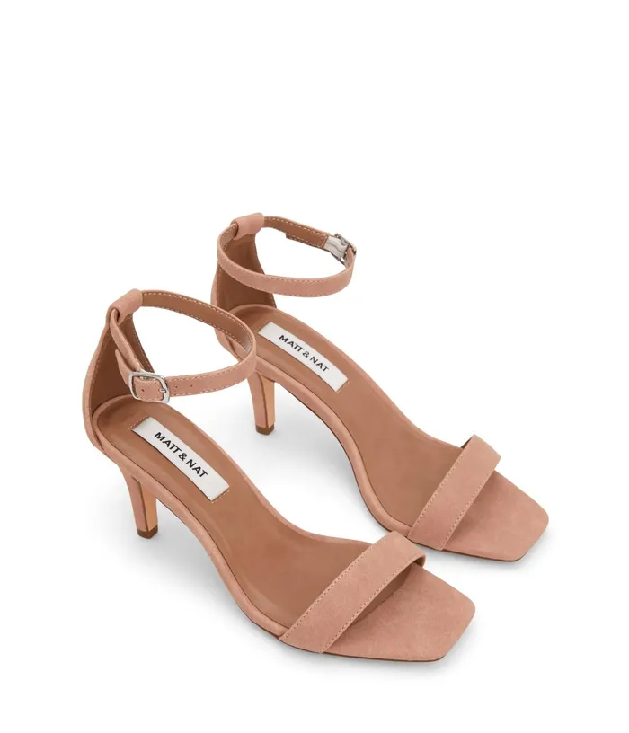 Women Viola Vegan Heels Nude Matt and Nat Heels