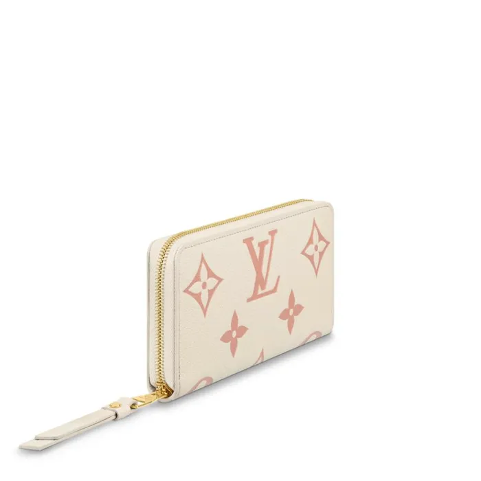 Women Wallets Louis Vuitton Louis Vuitton Crme Rose Trianon M81914 Zippy Wallet 8211 Louis Vuitton Handbag Store