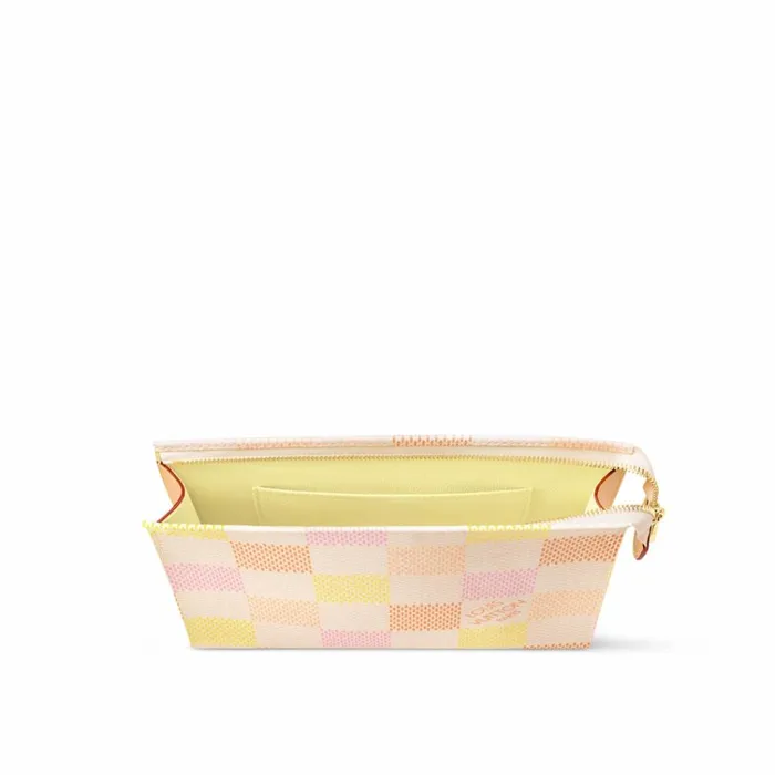 Women Wallets Louis Vuitton Louis Vuitton N40740 Toilet Pouch Peach 8211 Louis Vuitton Handbag Store