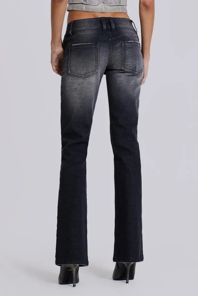 Women Washed Black Thirteen Jeans Jaded London Jeans