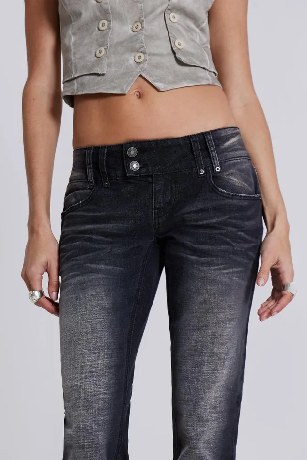 Women Washed Black Thirteen Jeans Jaded London Jeans