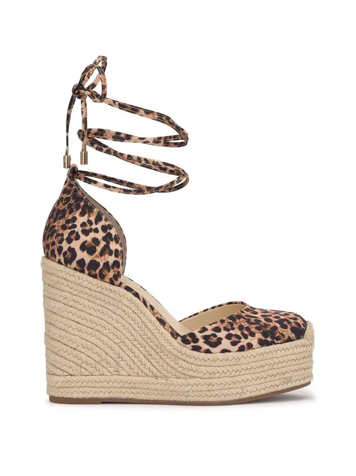 Women Wedges Jessica Simpson Weyla Espadrille Wedge In Leopard