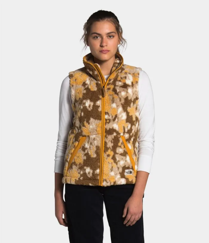Womens Campshire Vest 20 Hawthorne Khaki Abstract Ikat Flc Print The North Face Fleece Womens Campshire Vest 20 Hawthorne Khaki Abstract Ikat Flc Print The North Face Fleece