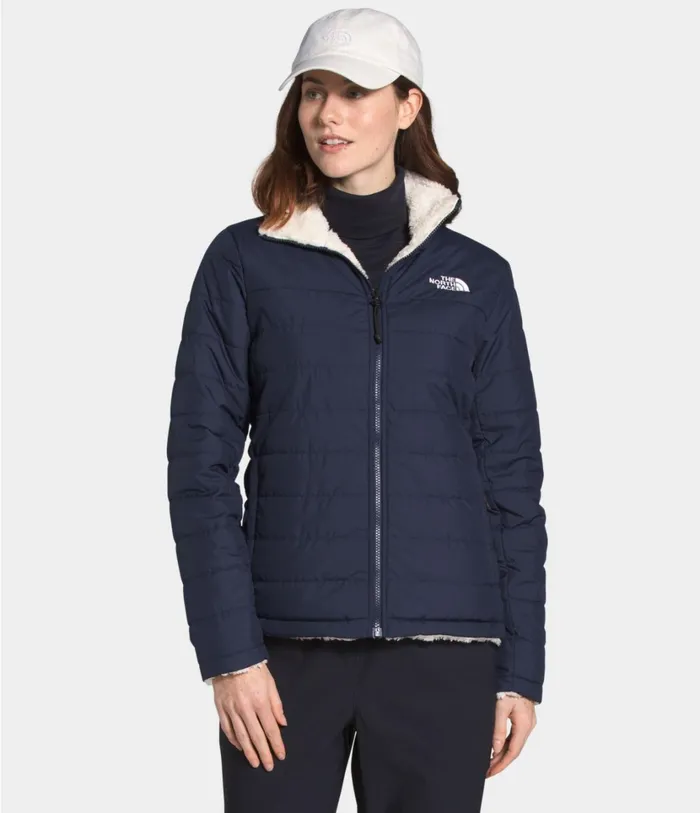 Womens Mossbud Insulated Reversible Jacket Aviator Navyvintage White The North Face Insulated and Down Jackets Womens Mossbud Insulated Reversible Jacket Aviator Navyvintage White The North Face Insulated and Down Jackets