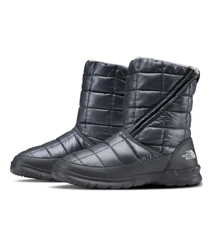Womens Thermoball Eco Microbaffle Bootie Zip Zinc Greymicro Chip Grey The North Face Boots Womens Thermoball Eco Microbaffle Bootie Zip Zinc Greymicro Chip Grey The North Face Boots