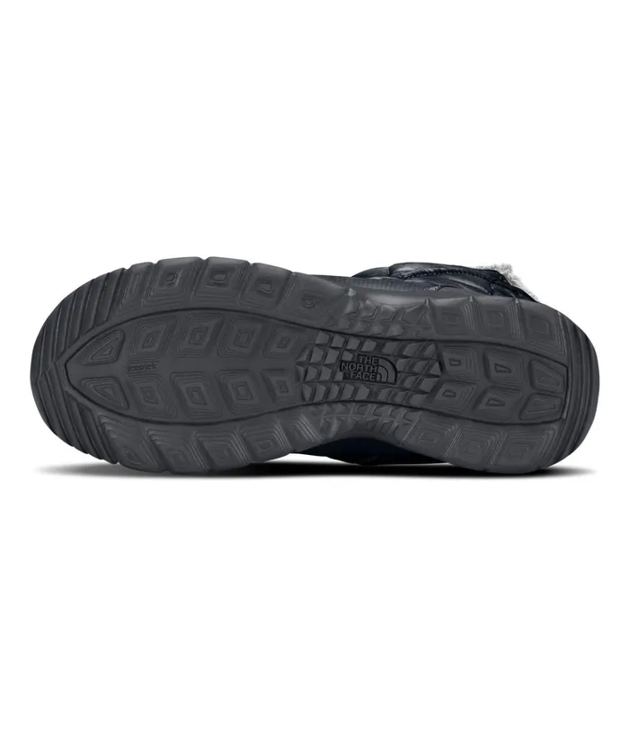 Womens Thermoball Eco Microbaffle Bootie Zip Zinc Greymicro Chip Grey The North Face Boots