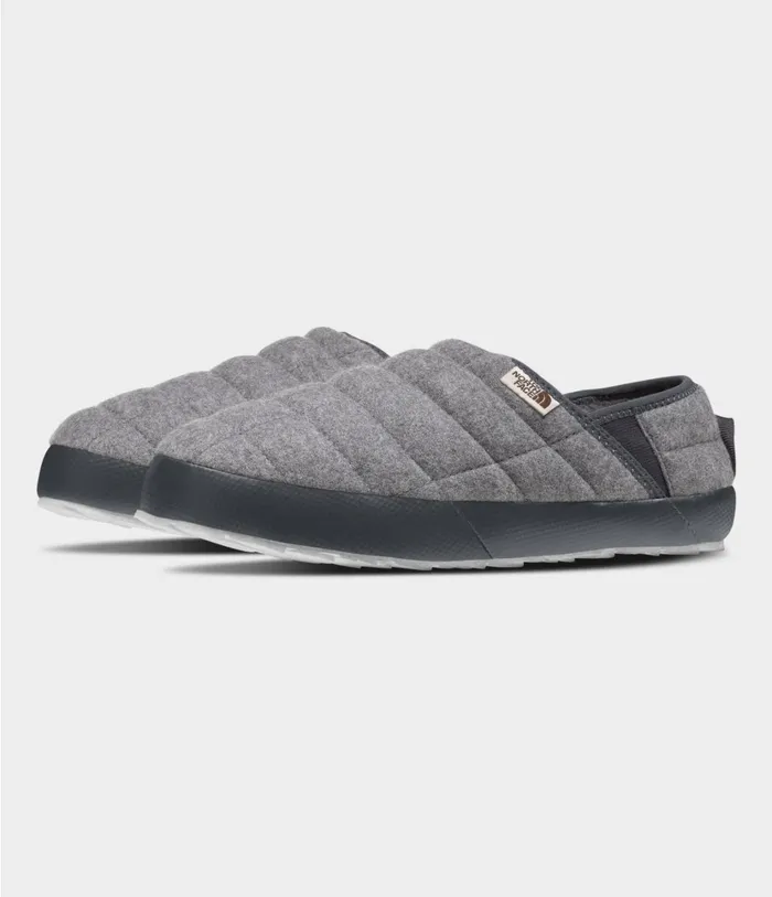Womens ThermoBall Traction Mule V Wool Tnf Medium Grey Heathertnf White The North Face Slippers Womens ThermoBall Traction Mule V Wool Tnf Medium Grey Heathertnf White The North Face Slippers