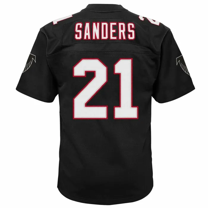 Youth Big Kids Mitchell and Ness Legacy Jersey Atlanta Falcons 1992 Deion Sanders Youth Big Kids Mitchell and Ness Legacy Jersey Atlanta Falcons 1992 Deion Sanders