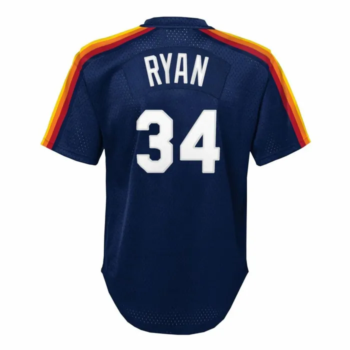 Youth Big Kids Mitchell and Ness Mesh BP Jersey Houston Astros 1988 Nolan Ryan Youth Big Kids Mitchell and Ness Mesh BP Jersey Houston Astros 1988 Nolan Ryan