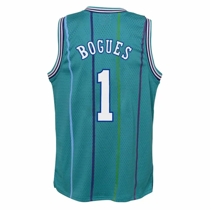 Youth Big Kids Mitchell and Ness Swingman Muggsy Bogues Charlotte Hornets Road 199293 Jersey Youth Big Kids Mitchell and Ness Swingman Muggsy Bogues Charlotte Hornets Road 199293 Jersey