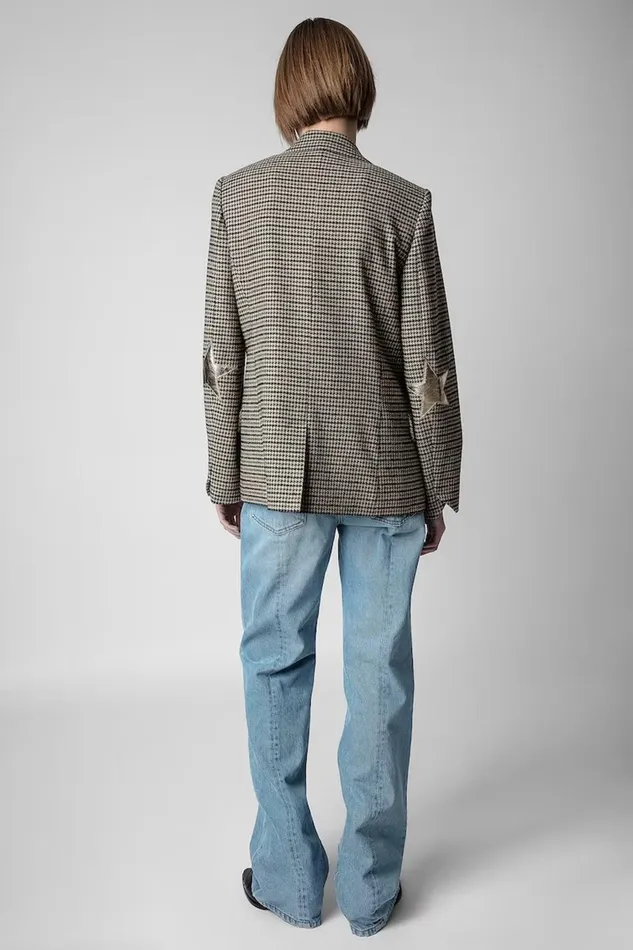 Zadig and Voltaire Jackets VISIT CAR BLAZER PICKLE 8211 Women Zadig and Voltaire Jackets VISIT CAR BLAZER PICKLE 8211 Women
