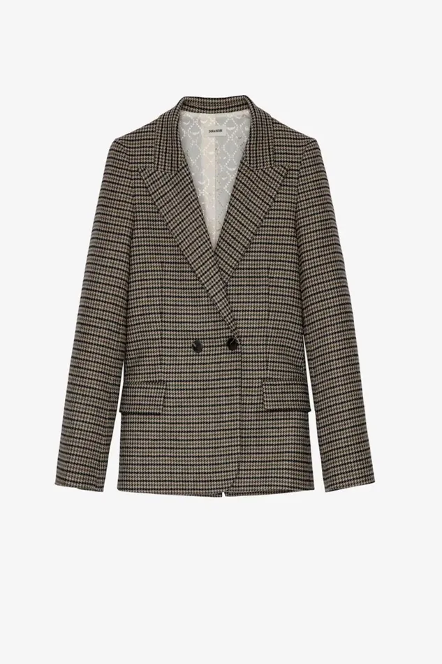 Zadig and Voltaire Jackets VISIT CAR BLAZER PICKLE 8211 Women Zadig and Voltaire Jackets VISIT CAR BLAZER PICKLE 8211 Women