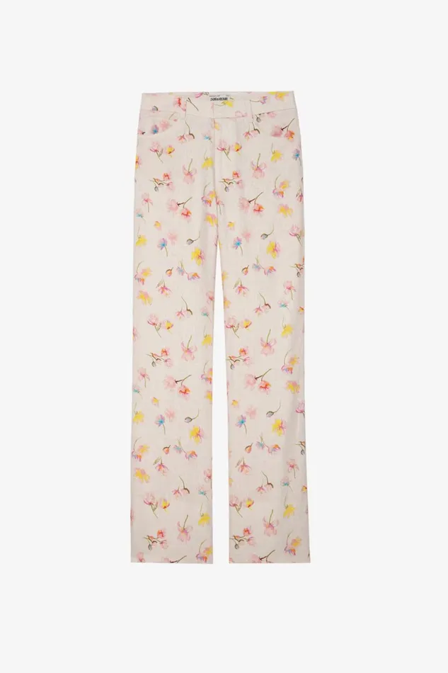 Zadig and Voltaire Pants PISTOL SLIT PANT VANILLA 8211 Women Zadig and Voltaire Pants PISTOL SLIT PANT VANILLA 8211 Women