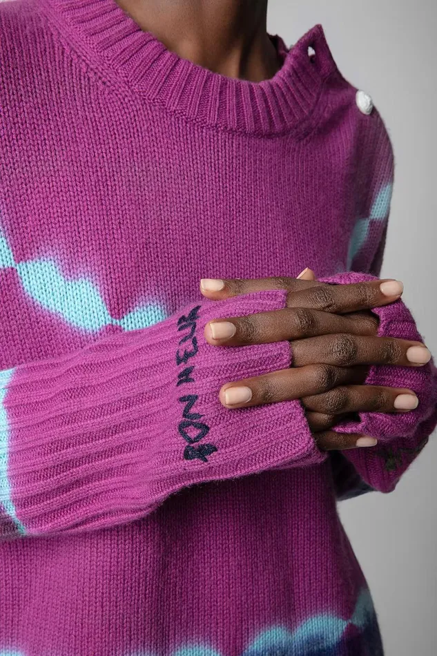 Zadig and Voltaire Sweaters and Knitwear MALTA WS TDYE MAUVE 8211 Women Zadig and Voltaire Sweaters and Knitwear MALTA WS TDYE MAUVE 8211 Women