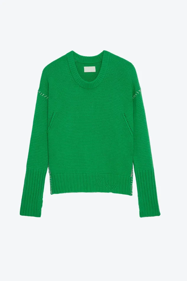 Zadig and Voltaire Sweaters and Knitwear NORTHA RC GREEN 8211 Women Zadig and Voltaire Sweaters and Knitwear NORTHA RC GREEN 8211 Women